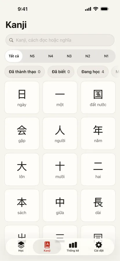 Mọi kanji
